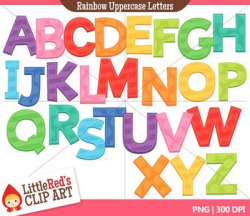 Uppercase Letters Clipart Teaching Resources | Teachers Pay Teachers