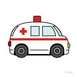 Cute Ambulance Clipart Free Picture｜Illustoon