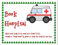 Book Hospital Sign - Camping Theme | Language Arts | Book ...
