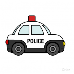 Cute Police Car Clipart Free Picture｜Illustoon