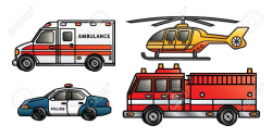 Emergency Vehicles Clipart images | Printable Templates ...