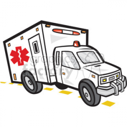 ambulance emergency vehicle clipart. Royalty-free clipart # 392395