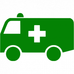 Green ambulance 4 icon - Free green ambulance icons