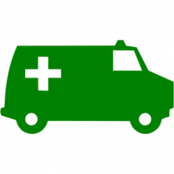 Green ambulance 5 icon - Free green ambulance icons