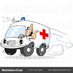 Ambulance Clipart #1201954 - Illustration by Holger Bogen