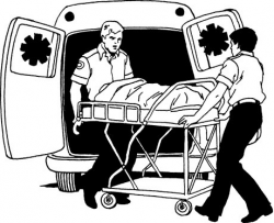 Paramedic Clipart Black and White | How To Format Cover Letter
