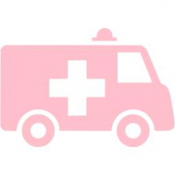Pink ambulance icon - Free pink ambulance icons