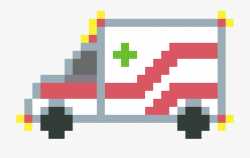 Ambulance Pixel Art Paramedic Computer Icons - Flying Bird ...