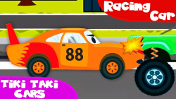 Racing Cars and The Ambulance with Vehicles | Cars Cartoon for ...