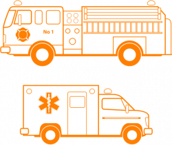 Clipart - Fire and EMS Vehicles