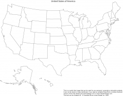 US State Outlines, No Text, Blank Maps, Royalty Free • Clip art ...