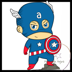 Captain America Baby Clipart - ClipartUse
