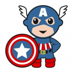Superhero Baby Boy with Thor, Captain America, Hulk, Vision, Iron ...
