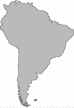 United States South America Blank map Clip art - Latin American ...