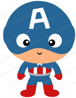 28+ Collection of Cute Captain America Clipart | High quality, free ...