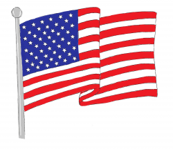 Waving American Flag | Art Class Ideas