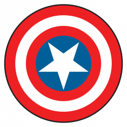 Captain America Shield Clipart