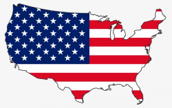 American Map Flag, United States, Flag, Map PNG Image and Clipart ...