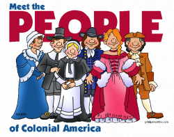People - 13 Colonies - FREE Powerpoints for US History | Classroom ...