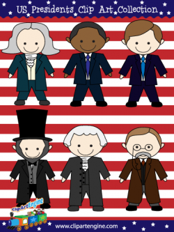 Presidents of the United States of America Clip Art ...