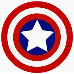 captain-america-logo | Bash' s Room | Pinterest | Capt america ...