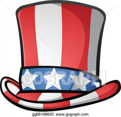 Vector Stock - Uncle sam top hat american cartoon . Clipart ...