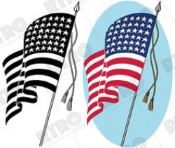 A patriotic graphic banner that reads Let's Go USA vintage retro ...