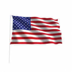 Waving american flag - Transparent PNG & SVG vector