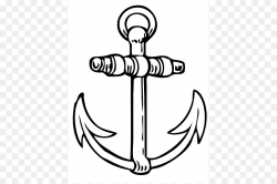Anchor Drawing Black and white Clip art - Boat Anchor Pictures png ...