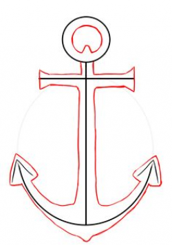 Draw an Anchor | String art, Craft and Stenciling