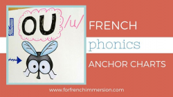 French Phonics Anchor Charts - For French Immersion