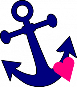 Anchor With Heart Clip Art at Clker.com - vector clip art online ...
