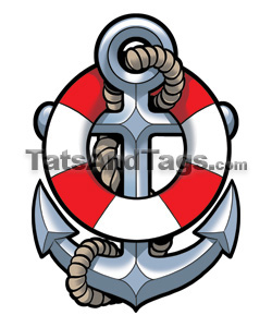Anchor clipart life preserver - Pencil and in color anchor clipart ...