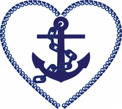 Clipart Nautical Heart Anchor Love – danielbentley.me