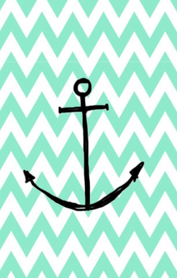 Cute mint anchor wallpaper for iPhone | Anchor | Pinterest | Anchor ...