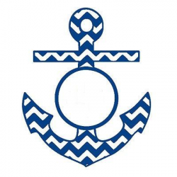 Anchor clipart chevron anchor #1886 | Cricut | Chevron ...