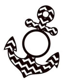 free chevron anchor monogram design - Google Search | Monogram ...
