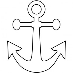 White Anchor clip art ❤ liked on Polyvore | Polyvore | Pinterest ...