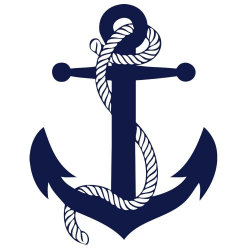 Sailors Rope and Anchor Boys Room Vinyl Wall Art Decal Sticker ...