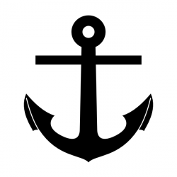 Pirate Ship Silhouette | Anchor Silhouette clip art - vector clip ...