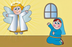 Bible Stories: An Angel Visits Mary - Catholic Teacher Resources