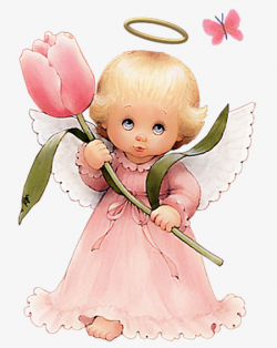 Lovely Angel, Flowers, Angel, Pink PNG Image and Clipart for Free ...