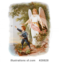 Guardian Angel Clipart #28828 - Illustration by OldPixels