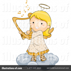 Cute Angel Clipart #93605 - Illustration by BNP Design Studio