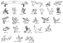 Doves Clipart - American Headstones | animal alphabet in ...