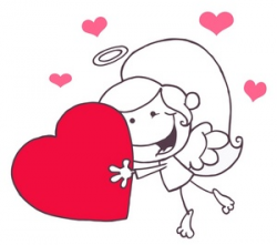 Free Angel Clipart Image 0521-1002-1012-0153 | Valentine Clipart
