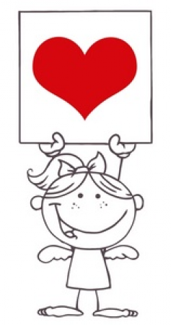 Free Angel Clipart Image 0521-1002-1012-0401 | Valentine Clipart