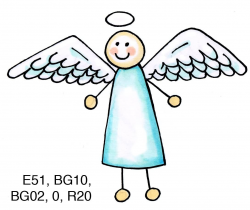 simple angel clipart 4 | Clipart Station