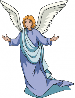 Angel clipart angel gabriel - Pencil and in color angel clipart ...