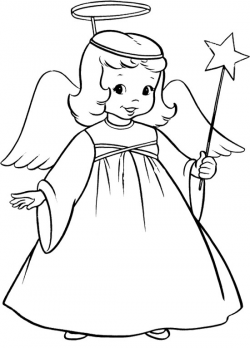Angels Coloring Pages | Erf coloring